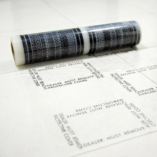 40um/50um/60um/70um/80um/100um Transparent/Blue PE Protective Film for Plastic Cover Protecting