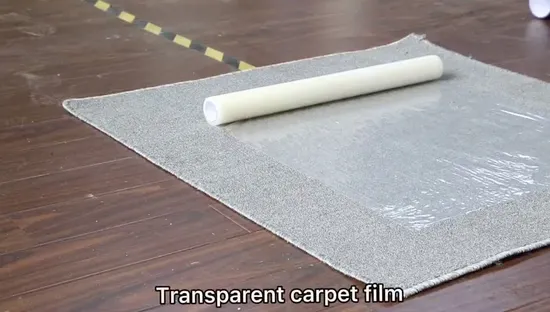 Water Resistant Carpet Protector Self Adhesive Plastic Protection Film