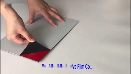 Клейкая защитная пленка PE для композитных панелей из алюминиевого профиля