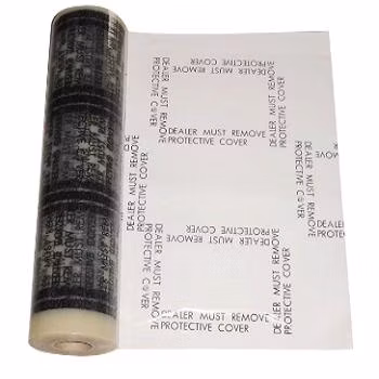 Противоскользящая тисненая защитная пленка для ковров Автомобильный ковер с защитной пленкой